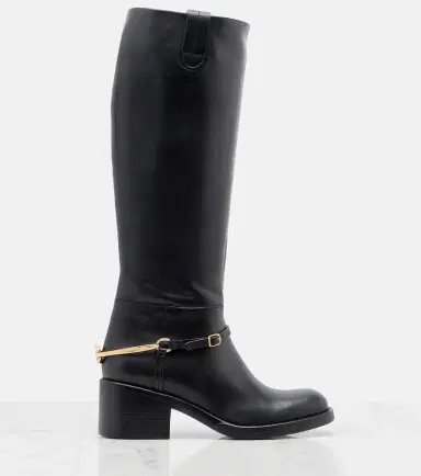 Chloe Chloé Dakota leather knee-high boots | Thumbnail 3 Chloe Chloé Dakota leather knee-high boots | Thumbnail 3
