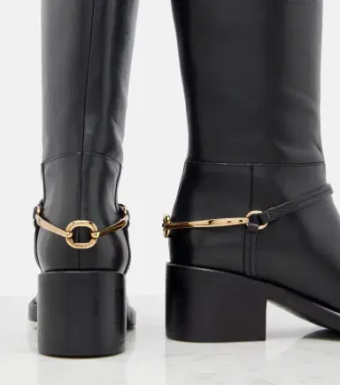 Chloe Chloé Dakota leather knee-high boots | Thumbnail 4 Chloe Chloé Dakota leather knee-high boots | Thumbnail 4