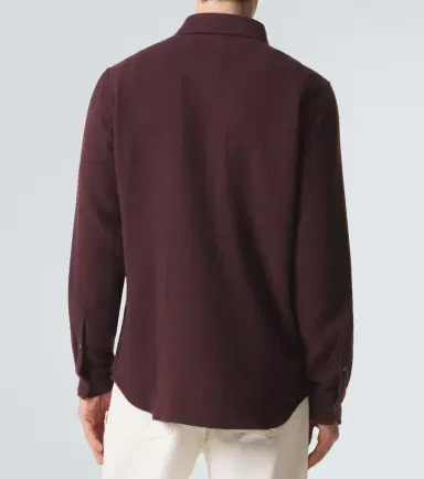 God's True Cashmere Claret cashmere shirt with amethyst | Thumbnail 2 God's True Cashmere Claret cashmere shirt with amethyst | Thumbnail 2