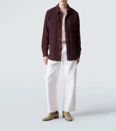 God's True Cashmere Claret cashmere shirt with amethyst | Thumbnail 4 God's True Cashmere Claret cashmere shirt with amethyst | Thumbnail 4