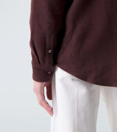 God's True Cashmere Claret cashmere shirt with amethyst | Thumbnail 7 God's True Cashmere Claret cashmere shirt with amethyst | Thumbnail 7