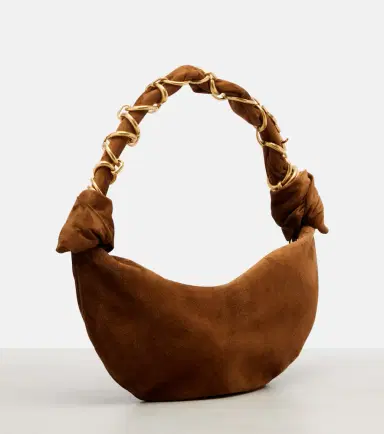 Saint Laurent Amalia Mini suede shoulder bag | Thumbnail 2 Saint Laurent Amalia Mini suede shoulder bag | Thumbnail 2