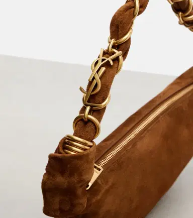 Saint Laurent Amalia Mini suede shoulder bag | Thumbnail 3 Saint Laurent Amalia Mini suede shoulder bag | Thumbnail 3