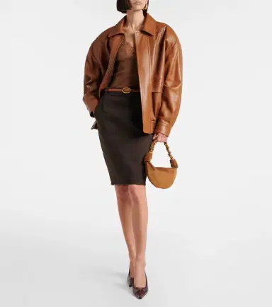 Saint Laurent Amalia Mini suede shoulder bag | Thumbnail 6 Saint Laurent Amalia Mini suede shoulder bag | Thumbnail 6