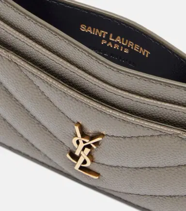 Saint Laurent Cassandre matelassé leather card holder | Thumbnail 2 Saint Laurent Cassandre matelassé leather card holder | Thumbnail 2