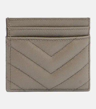 Saint Laurent Cassandre matelassé leather card holder | Thumbnail 4 Saint Laurent Cassandre matelassé leather card holder | Thumbnail 4