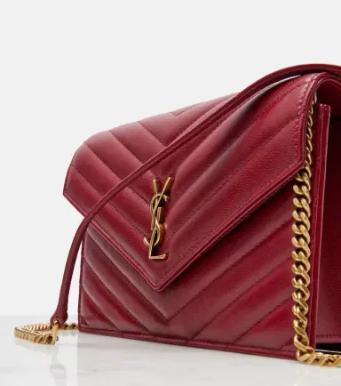 Saint Laurent Cassandre leather wallet on chain | Thumbnail 4 Saint Laurent Cassandre leather wallet on chain | Thumbnail 4