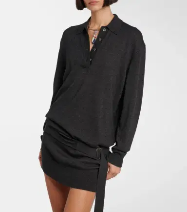 Isabel Marant Belted polo dress | Thumbnail 5 Isabel Marant Belted polo dress | Thumbnail 5