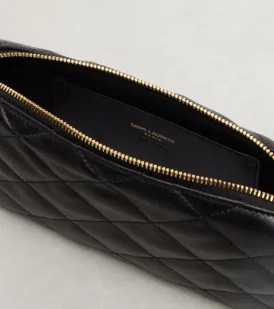 Saint Laurent Cassandre quilted leather clutch | Thumbnail 2 Saint Laurent Cassandre quilted leather clutch | Thumbnail 2