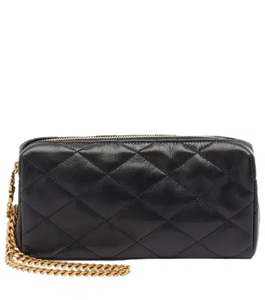 Saint Laurent Cassandre quilted leather clutch | Thumbnail 1 Saint Laurent Cassandre quilted leather clutch | Thumbnail 1