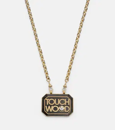 Marie Lichtenberg Scapular 18kt gold and ebony pendant necklace with diamond | Thumbnail 2 Marie Lichtenberg Scapular 18kt gold and ebony pendant necklace with diamond | Thumbnail 2