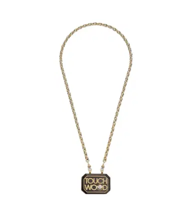 Marie Lichtenberg Scapular 18kt gold and ebony pendant necklace with diamond | Thumbnail 1 Marie Lichtenberg Scapular 18kt gold and ebony pendant necklace with diamond | Thumbnail 1