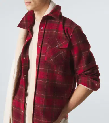 God’s True Cashmere Love cashmere shirt with amethyst | Thumbnail 6 God’s True Cashmere Love cashmere shirt with amethyst | Thumbnail 6