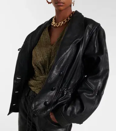 Isabel Marant Leather jacket | Thumbnail 4 Isabel Marant Leather jacket | Thumbnail 4