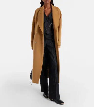 Isabel Marant Winry wool and cashmere-blend coat | Thumbnail 4 Isabel Marant Winry wool and cashmere-blend coat | Thumbnail 4