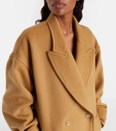 Isabel Marant Winry wool and cashmere-blend coat | Thumbnail 5 Isabel Marant Winry wool and cashmere-blend coat | Thumbnail 5