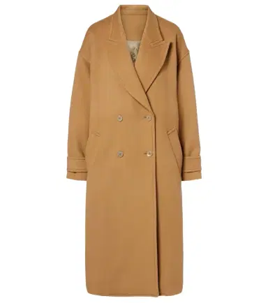 Isabel Marant Winry wool and cashmere-blend coat | Thumbnail 1 Isabel Marant Winry wool and cashmere-blend coat | Thumbnail 1