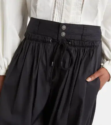 Isabel Marant Inaya high-rise wide-leg pants | Thumbnail 2 Isabel Marant Inaya high-rise wide-leg pants | Thumbnail 2