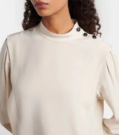Isabel Marant Felissa crêpe blouse | Thumbnail 2 Isabel Marant Felissa crêpe blouse | Thumbnail 2