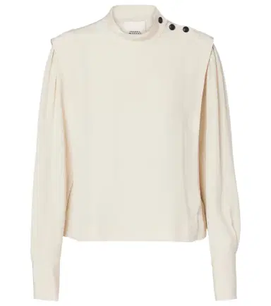 Isabel Marant Felissa crêpe blouse | Thumbnail 1 Isabel Marant Felissa crêpe blouse | Thumbnail 1
