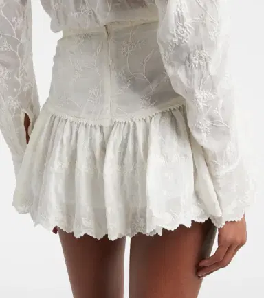 Isabel Marant Zoelia embroidered cotton and silk shorts | Thumbnail 5 Isabel Marant Zoelia embroidered cotton and silk shorts | Thumbnail 5