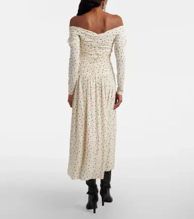 Isabel Marant Giovana jersey midi dress | Thumbnail 4 Isabel Marant Giovana jersey midi dress | Thumbnail 4