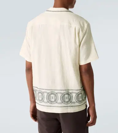 Orlebar Brown Maitan printed cotton bowling shirt | Thumbnail 3 Orlebar Brown Maitan printed cotton bowling shirt | Thumbnail 3