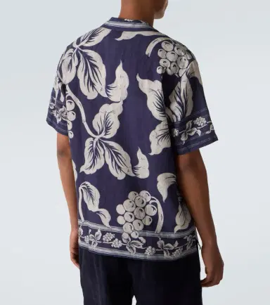 Orlebar Brown Maitan floral linen bowling shirt | Thumbnail 5 Orlebar Brown Maitan floral linen bowling shirt | Thumbnail 5