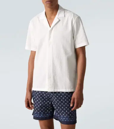 Orlebar Brown Maitan cotton bowling shirt | Thumbnail 4 Orlebar Brown Maitan cotton bowling shirt | Thumbnail 4