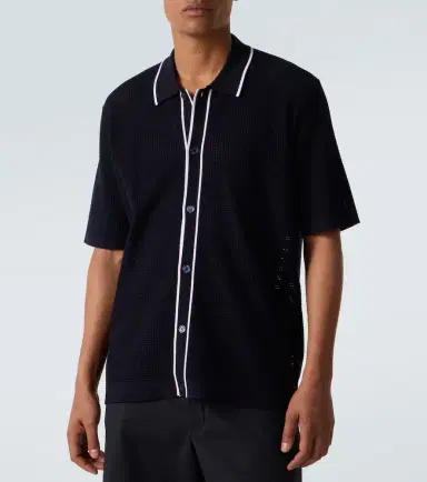 Orlebar Brown Roddy waffle-knit bowling shirt | Thumbnail 5 Orlebar Brown Roddy waffle-knit bowling shirt | Thumbnail 5