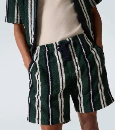 Orlebar Brown Trevone striped terry Bermuda shorts | Thumbnail 4 Orlebar Brown Trevone striped terry Bermuda shorts | Thumbnail 4