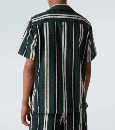 Orlebar Brown Griffith striped terry bowling shirt | Thumbnail 5 Orlebar Brown Griffith striped terry bowling shirt | Thumbnail 5