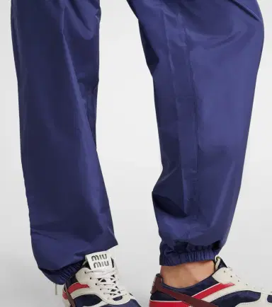Miu Miu x New Balance poplin track pants | Thumbnail 6 Miu Miu x New Balance poplin track pants | Thumbnail 6