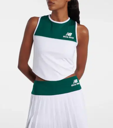 Miu Miu x New Balance jersey tank top | Thumbnail 2 Miu Miu x New Balance jersey tank top | Thumbnail 2
