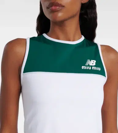 Miu Miu x New Balance jersey tank top | Thumbnail 4 Miu Miu x New Balance jersey tank top | Thumbnail 4