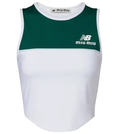 Miu Miu x New Balance jersey tank top | Thumbnail 1 Miu Miu x New Balance jersey tank top | Thumbnail 1