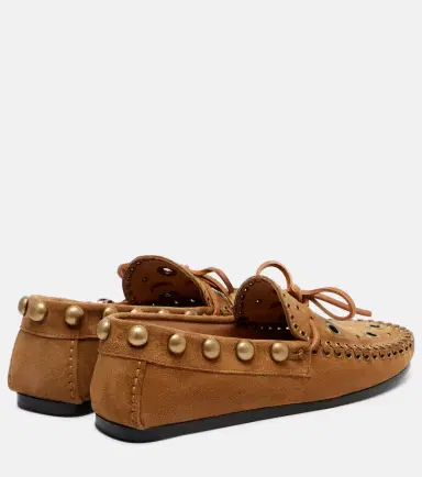 Isabel Marant Fitza studded suede loafers | Thumbnail 2 Isabel Marant Fitza studded suede loafers | Thumbnail 2