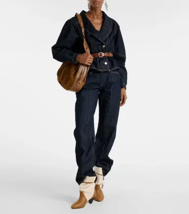 Isabel Marant Darner 55 leather-trimmed ankle boots | Thumbnail 5 Isabel Marant Darner 55 leather-trimmed ankle boots | Thumbnail 5