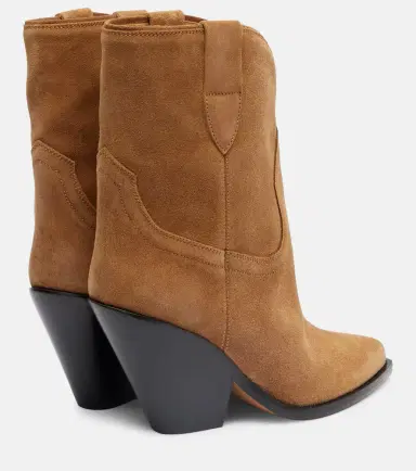 Isabel Marant Leyane suede cowboy boots | Thumbnail 2 Isabel Marant Leyane suede cowboy boots | Thumbnail 2