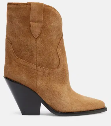Isabel Marant Leyane suede cowboy boots | Thumbnail 4 Isabel Marant Leyane suede cowboy boots | Thumbnail 4