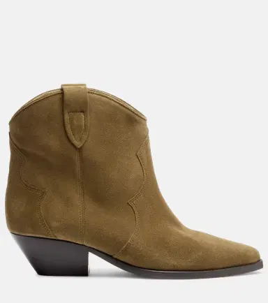 Isabel Marant Dewina suede cowboy boots | Thumbnail 3 Isabel Marant Dewina suede cowboy boots | Thumbnail 3