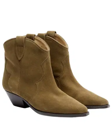 Isabel Marant Dewina suede cowboy boots | Thumbnail 1 Isabel Marant Dewina suede cowboy boots | Thumbnail 1