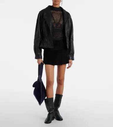 Isabel Marant Welky laser-cut leather mid-calf boots | Thumbnail 6 Isabel Marant Welky laser-cut leather mid-calf boots | Thumbnail 6