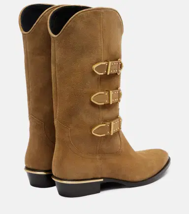 Isabel Marant Mexia 35 suede cowboy boots | Thumbnail 4 Isabel Marant Mexia 35 suede cowboy boots | Thumbnail 4