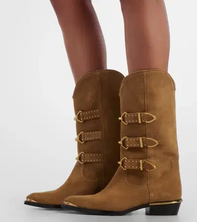 Isabel Marant Mexia 35 suede cowboy boots | Thumbnail 5 Isabel Marant Mexia 35 suede cowboy boots | Thumbnail 5