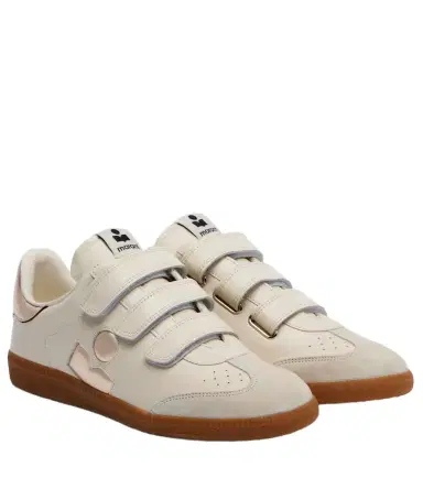 Isabel Marant Beth leather and suede sneakers | Thumbnail 1 Isabel Marant Beth leather and suede sneakers | Thumbnail 1
