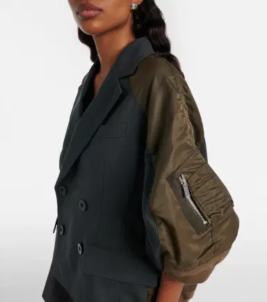 Sacai Paneled jacket | Thumbnail 4 Sacai Paneled jacket | Thumbnail 4