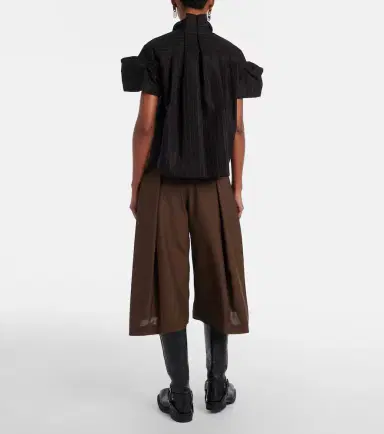 Sacai Pleated belted shorts | Thumbnail 2 Sacai Pleated belted shorts | Thumbnail 2