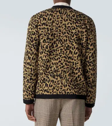 Valentino Jacquard virgin wool cardigan | Thumbnail 4 Valentino Jacquard virgin wool cardigan | Thumbnail 4