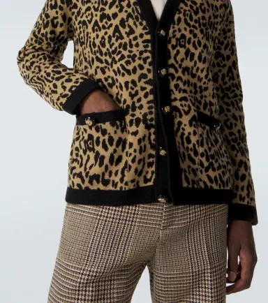 Valentino Jacquard virgin wool cardigan | Thumbnail 7 Valentino Jacquard virgin wool cardigan | Thumbnail 7